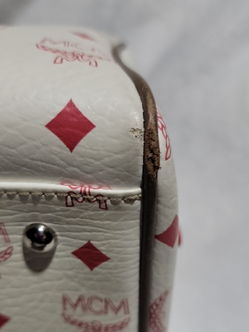 MCM Leather Satchel - Picture 4 of 13